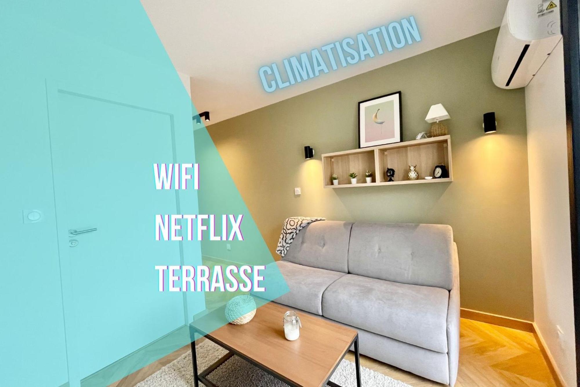 Le Flachet - Climatisation - Wifi Apartment Villeurbanne Exterior photo
